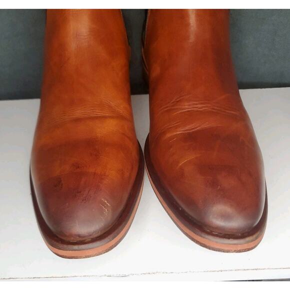 Oliver Sweeney London Mens Brown Leather Chelsea Boots US 12 UK 11 EU 45 - Picture 4 of 12